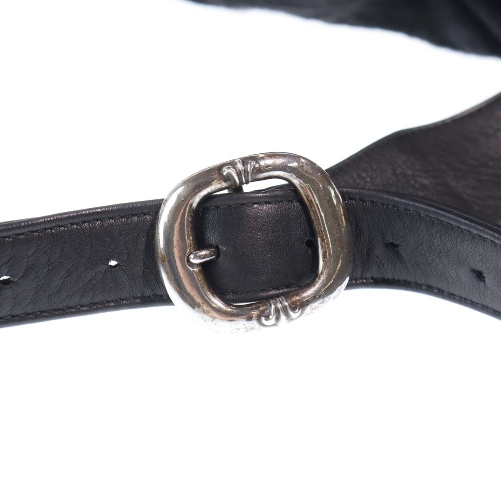 CHROME HEARTS(クロムハーツ) BAG-MAIL メールバッグ ハラコ ショルダーバッグ ブラック