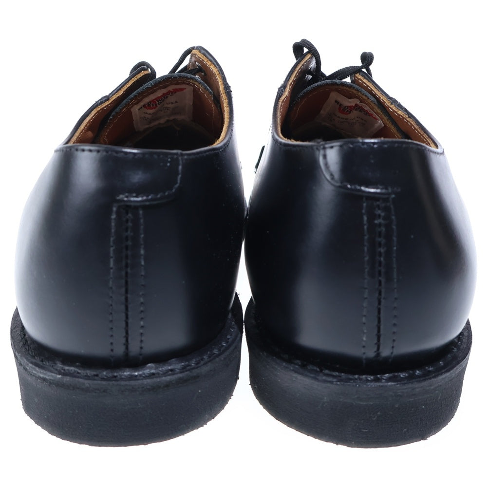RED WING(レッド ウイング) Postman Oxford ポストマン オックスフォード ローカット レザー サービスシューズ ブラック 101