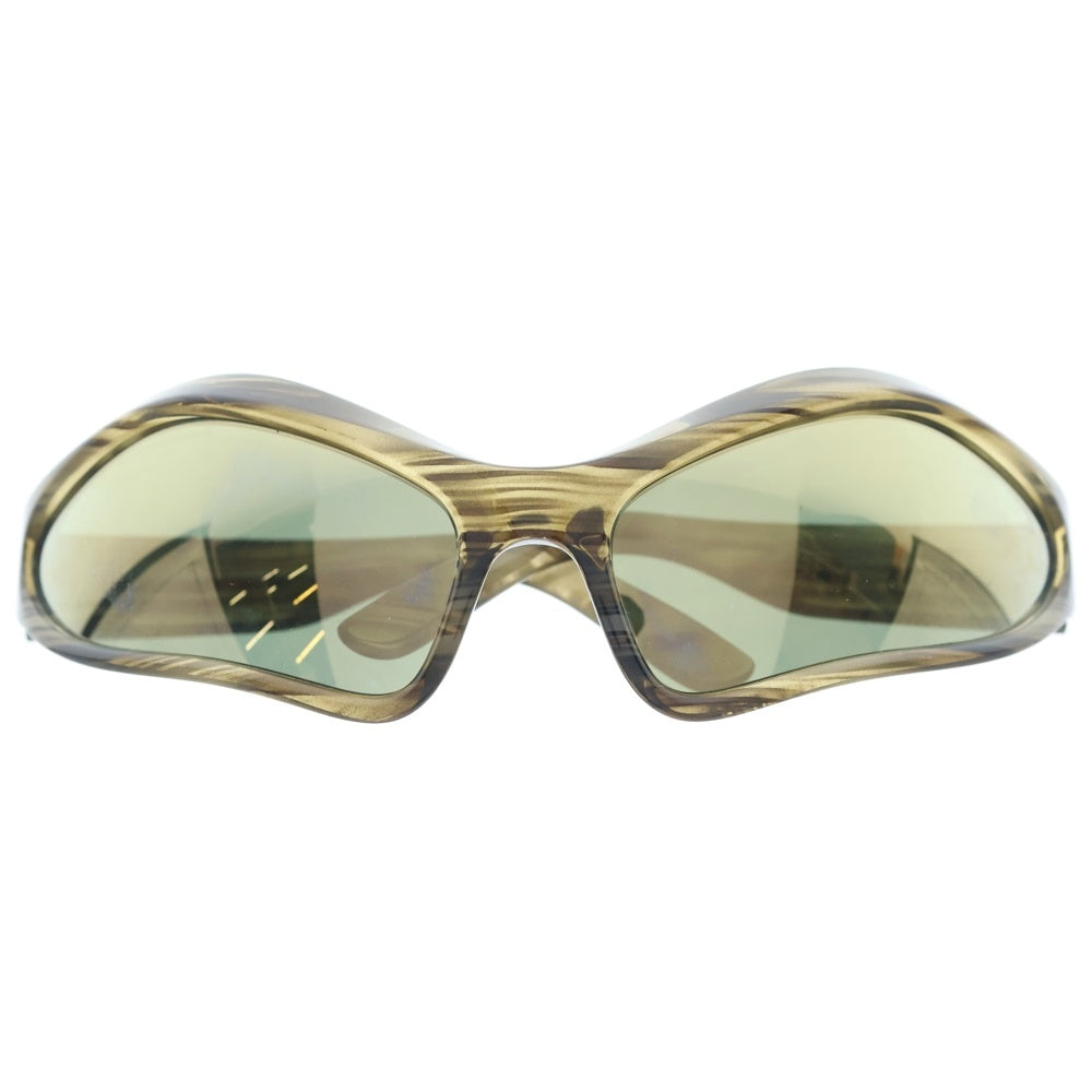 BALENCIAGA(バレンシアガ) Fennec Oval Sunglasses サイドロゴ サングラス マルチ BB0314S