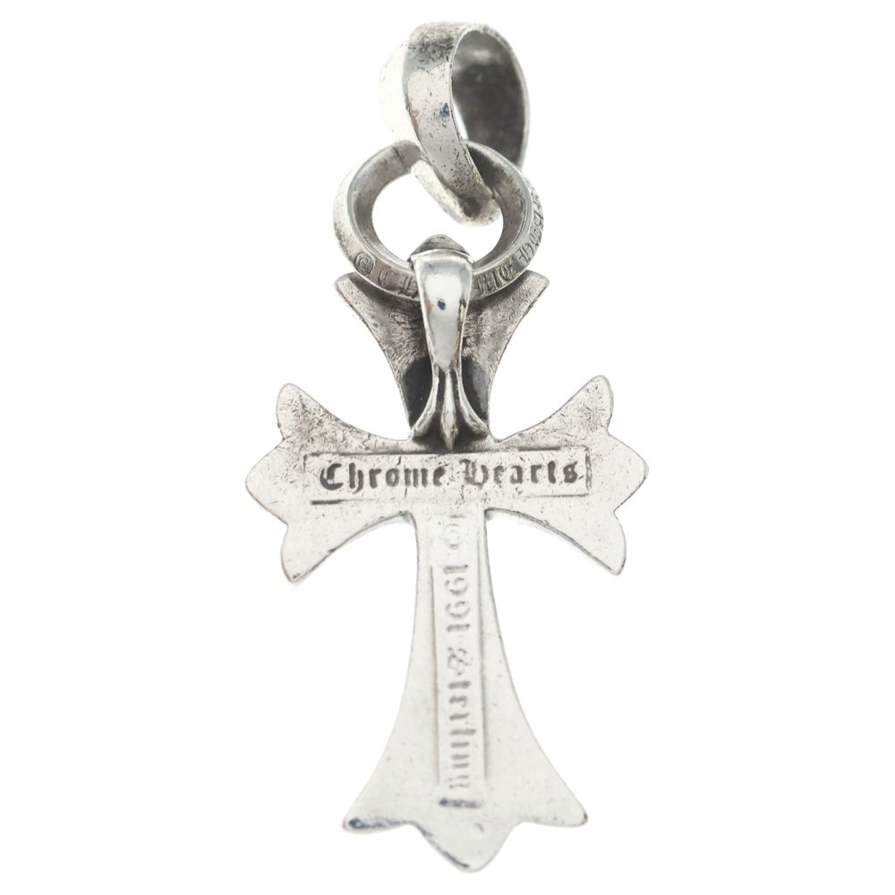 CHROME HEARTS(クロムハーツ) CH CRS SML W/BALE Wベイル スモールCHクロス ペンダントトップ シルバー BCA218