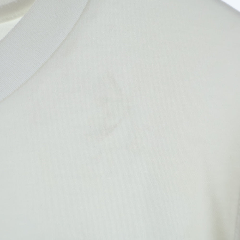 LOUIS VUITTON ルイヴィトン 24AW フロック LVチェーン半袖Tシャツ RW242WW UOL FRTS58 ホワイト レディース LOUIS VUITTON(ルイヴィトン) 24AW フロック LVチェーン半袖Tシャツ