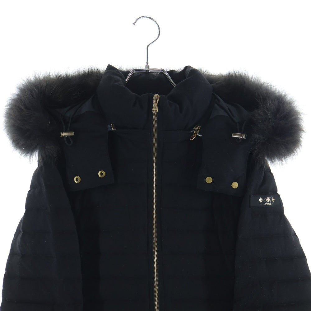 TATRAS(タトラス) 20AW CIMA チマ ラクーンファーダウンコート LTAT20A4581-D ブラック レディース