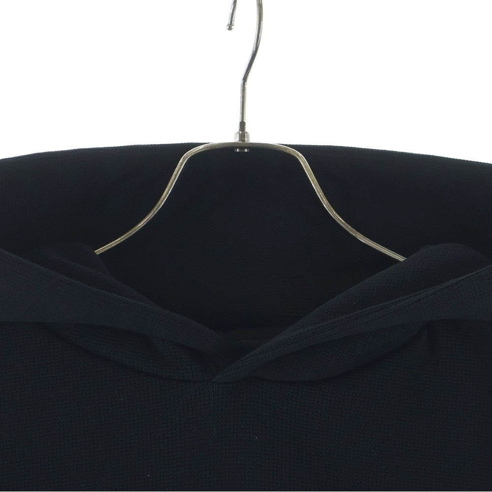 F.C.R.B./F.C.Real Bristol/FCRB(エフシーアールビー/エフシーレアルブリストル) QUARTER KNIT HOODIE プルオーバーパーカー ブラック FCRB-252043