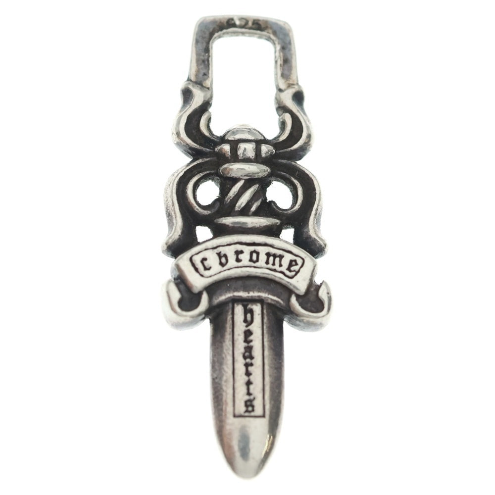 CHROME HEARTS(クロムハーツ) #5 DAGGER ZIP1 ダガージップ シルバーネックレストップ シルバー
