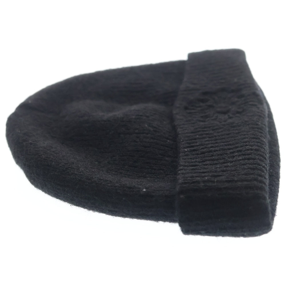CHROME HEARTS(クロムハーツ) WOOL WATCH CAP CHプラス刺繍ウールワッチキャップ ニット帽子 ブラック