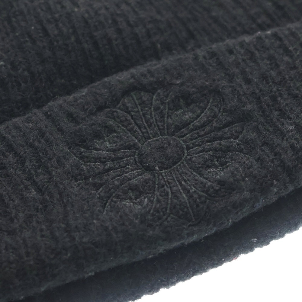 CHROME HEARTS(クロムハーツ) WOOL WATCH CAP CHプラス刺繍ウールワッチキャップ ニット帽子 ブラック