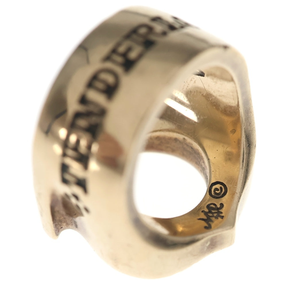 TENDERLOIN(テンダーロイン) T-H.SRING GOLD/STONE 8K ダイヤ ホースシューリング ゴールド