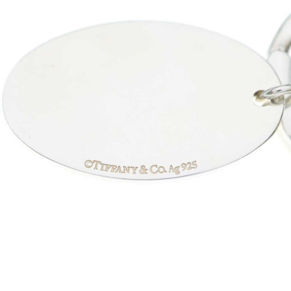 TIFFANY & Co.(ティファニー) × SUPREME 21AW Oval Tag Keyring オーバルタグシルバーキーチェーン シルバー
