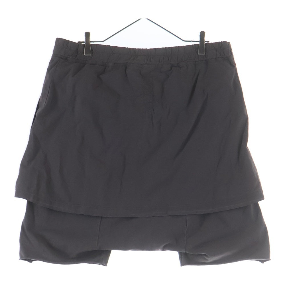 DRKSHDW(ダークシャドウ) LAYERED KILT PODS DU2360 レイヤードキルド ポッズ ショーツ グレー