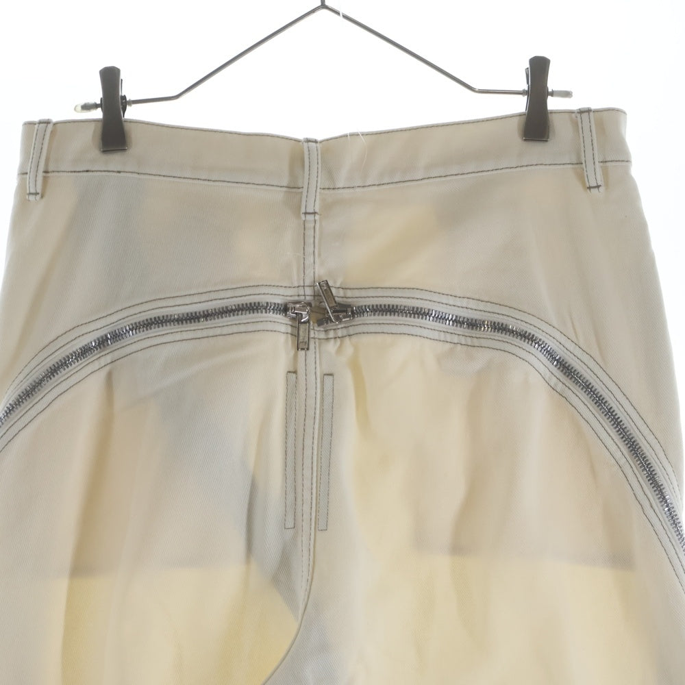 DRKSHDW(ダークシャドウ) 22SS BOLAN BANANA CUT JEANS NATURAL DU01B7363-DWDL モランバナナカットジーンズ ホワイト
