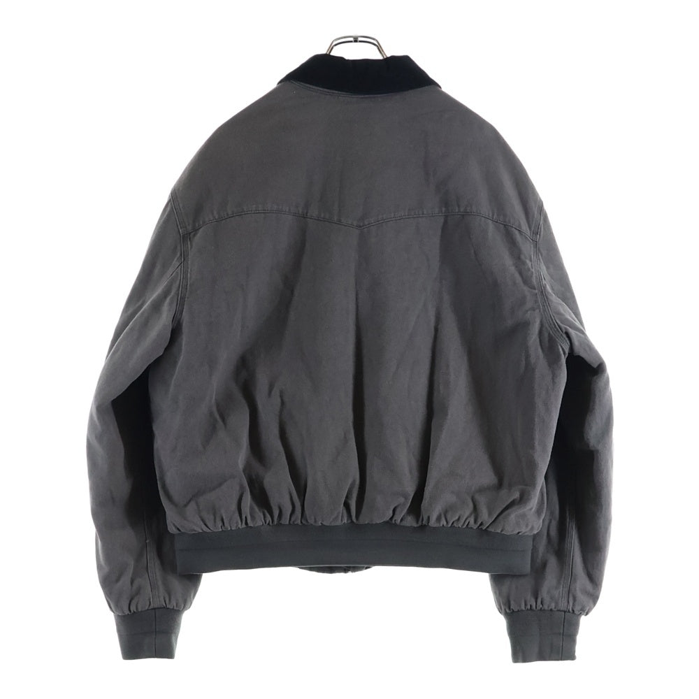 VERDY(ベルディ) ×Noice Dyed Canvas Work Jacket ×ノイス ダイド キャンバス ワークジャケット チャコール