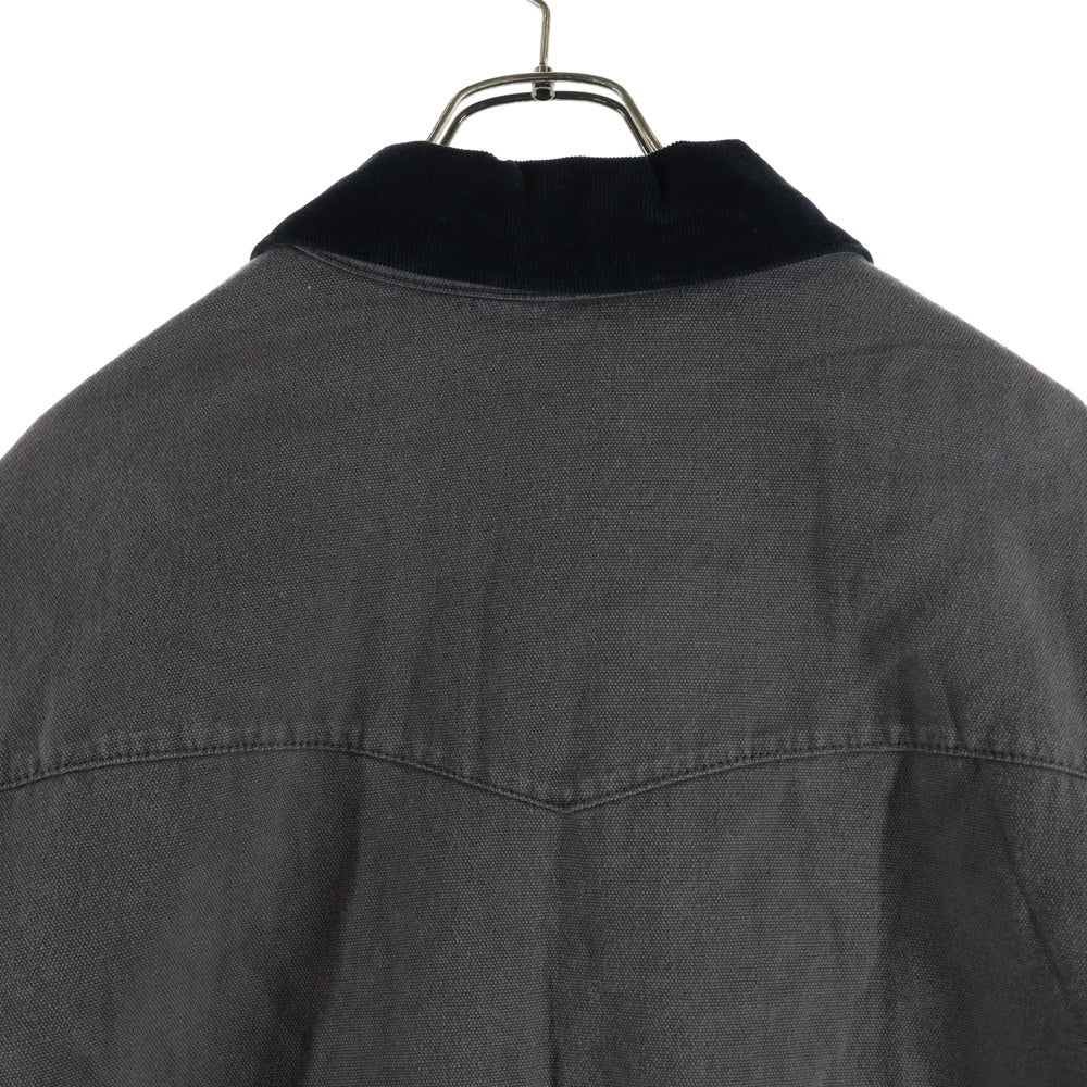 VERDY(ベルディ) ×Noice Dyed Canvas Work Jacket ×ノイス ダイド キャンバス ワークジャケット チャコール