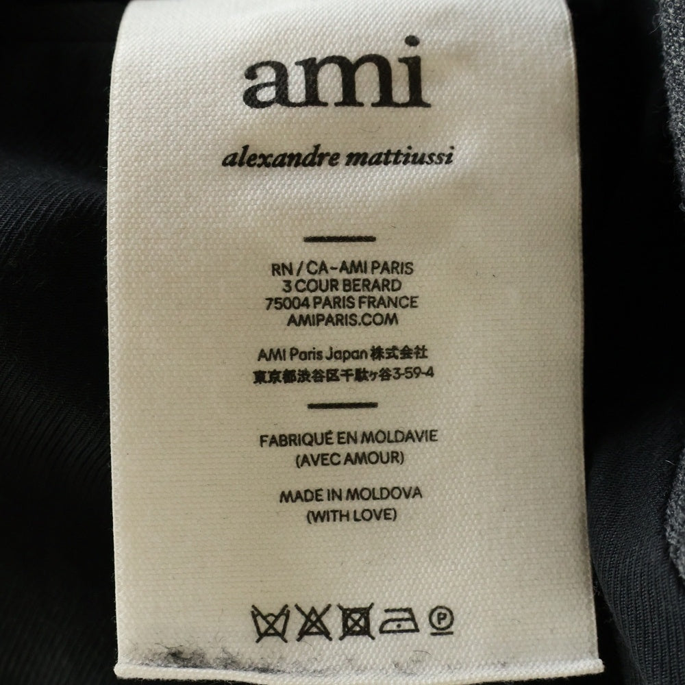AMI Alexandre Mattiussi(アミアレクサンドルマテュッシ) シングルテーラードジャケット グレー
