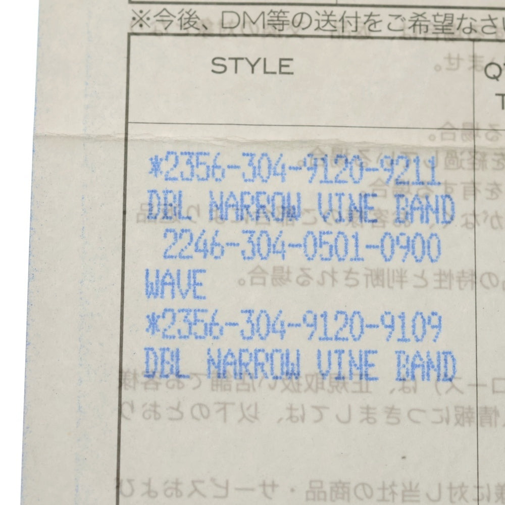 CHROME HEARTS(クロムハーツ) WAVE ウェーブ レザーウォレット 財布 ブラックBCA375