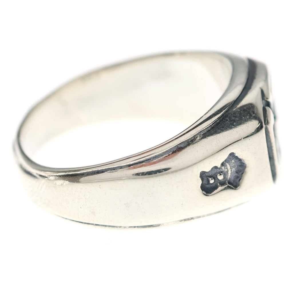 ビルウォールレザー　ケース　アイアンクロス　本革　シルバー　BWL Bill Wall Leather/BWL(ビルウォールレザー) R480 - Iron Cross Signet