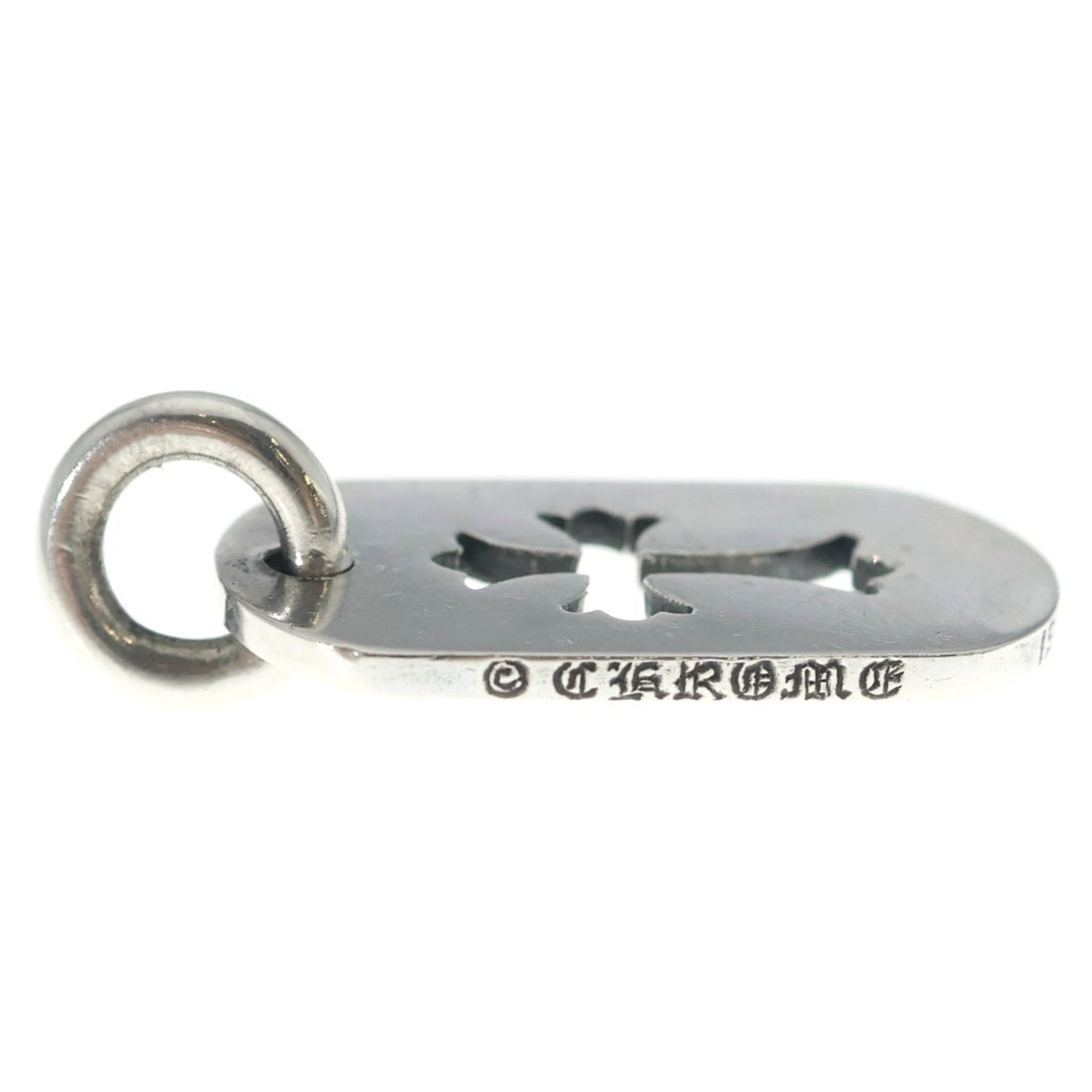 CHROME HEARTS(クロムハーツ) D TAG SML CO CRS カットアウトクロスドッグタグ スモール ペンダントトップ シルバー BCA242