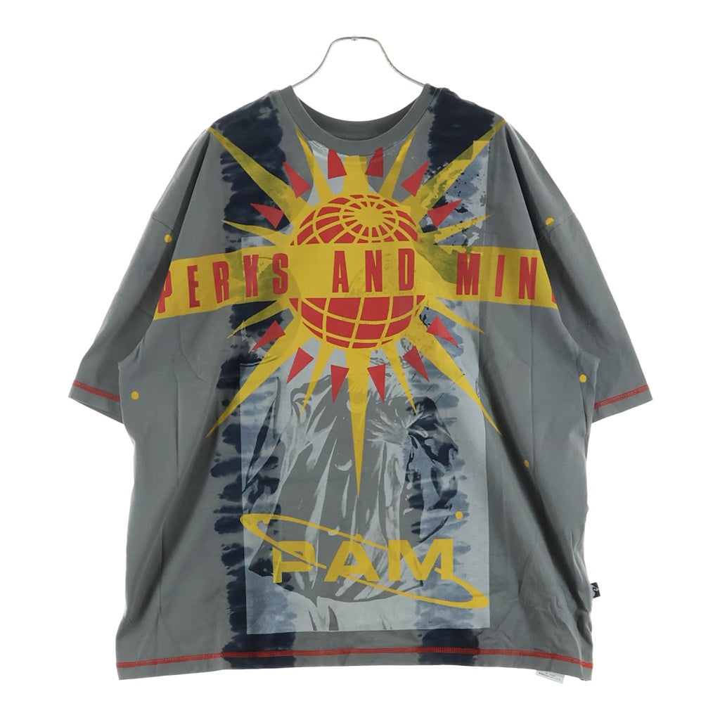 PAM(パム) SPHHERE 360 フォーティーセブン 両面プリント クルーネック半袖Tシャツ マルチ