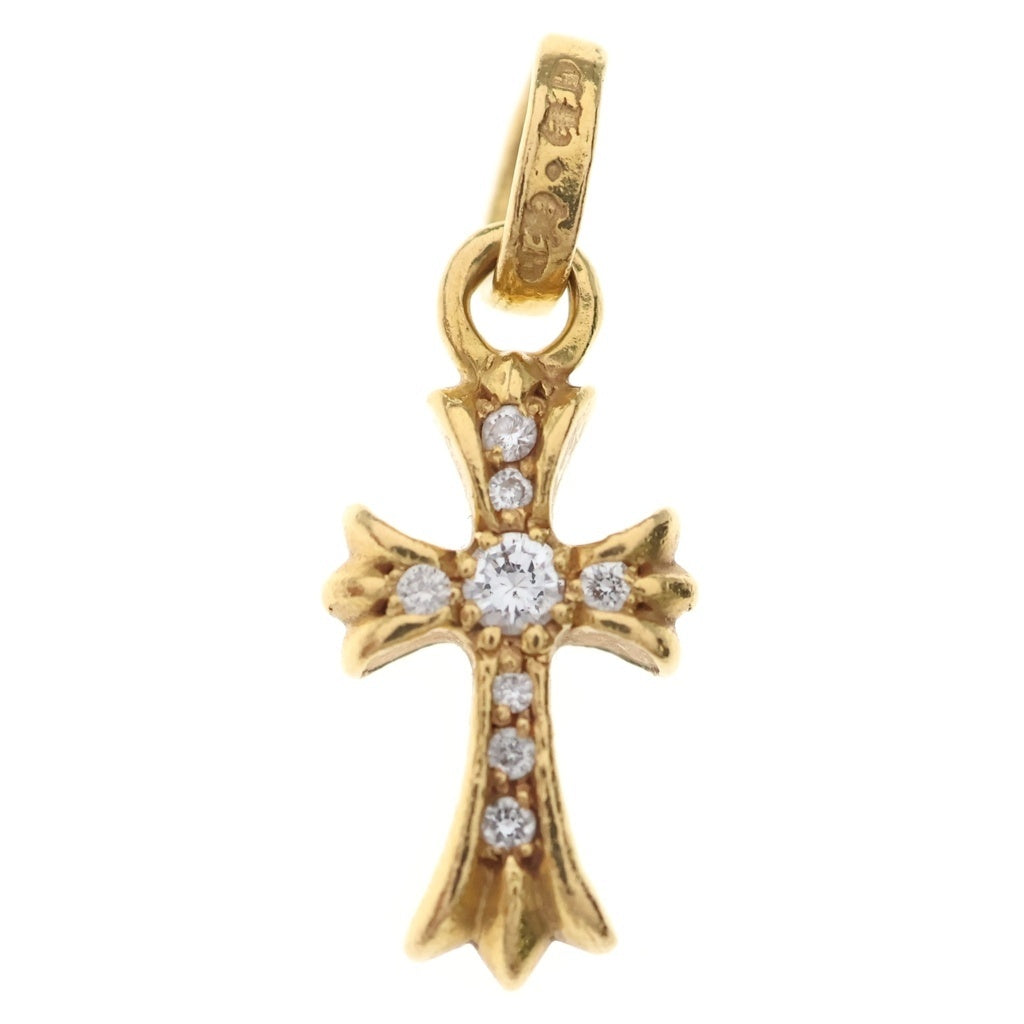 CHROME HEARTS ベイビーファット クロス ダイヤ ペンダント トップ CHROME HEARTS(クロムハーツ) 22K CRS BBYFAT P/DIA ベイビーファット