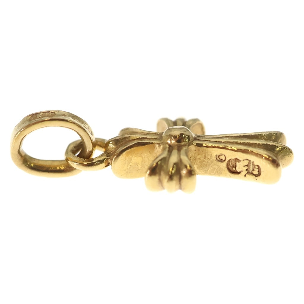 CHROME HEARTS(クロムハーツ) 22K CRS BBYFAT P/DIA ベイビーファットクロス PAVEダイヤ ペンダントトップ ゴールド BCA035