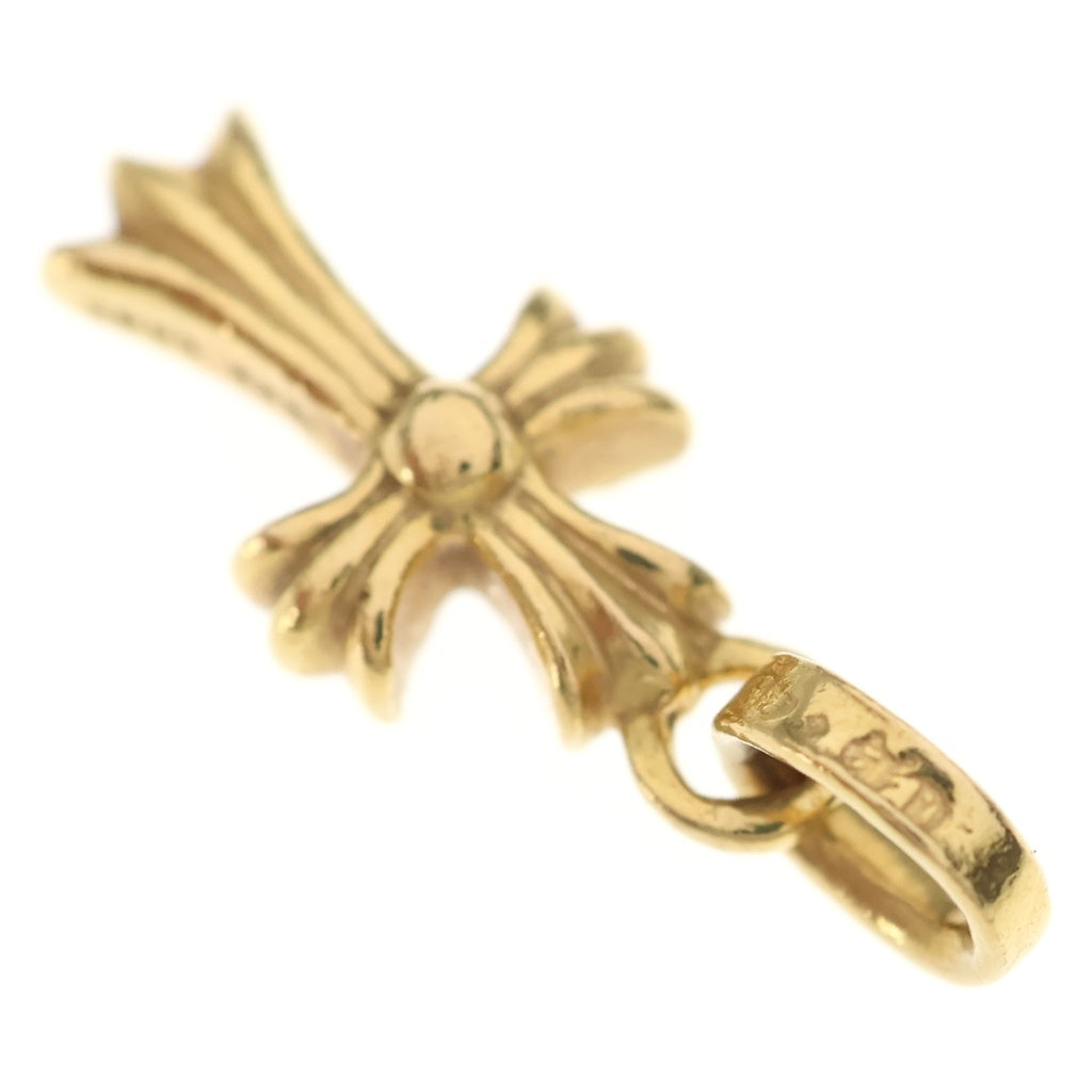 CHROME HEARTS(クロムハーツ) 22K CRS BBYFAT P/DIA ベイビーファットクロス PAVEダイヤ ペンダントトップ ゴールド BCA035