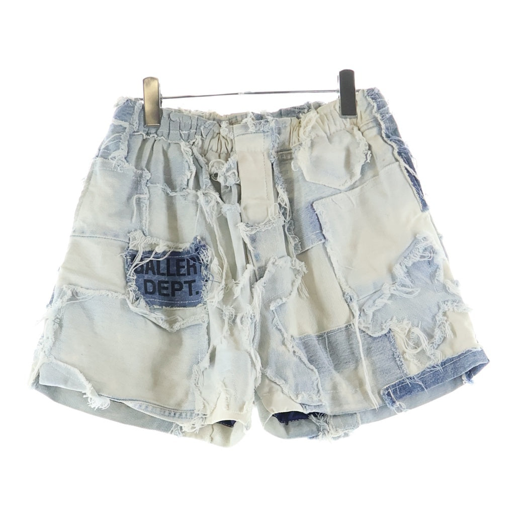 GALLERY DEPT.(ギャラリーデプト) Patchwork Denim Zuma Shorts パッチワークデニムショーツ 再構築ハーフパンツ インディゴ