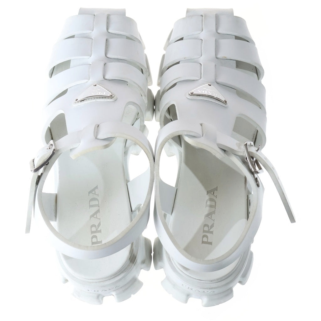 PRADA(プラダ) トライアングルロゴ モノリス フォームラバーサンダル