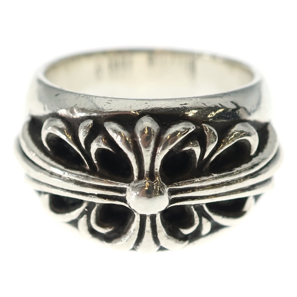 CHROME HEARTS(クロムハーツ) FLRL CRS フローラルクロス リング シルバー BCA346