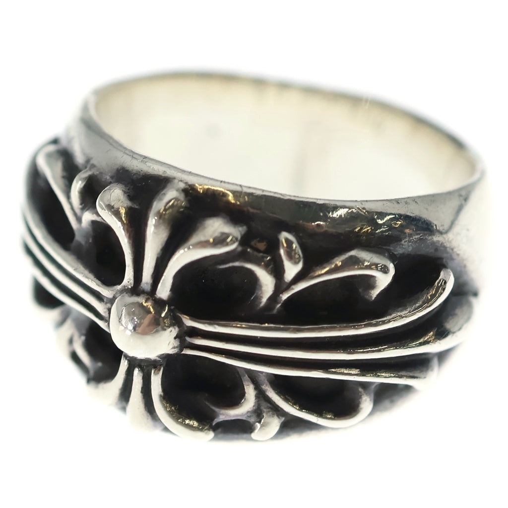 CHROME HEARTS(クロムハーツ) FLRL CRS フローラルクロス リング シルバー BCA346