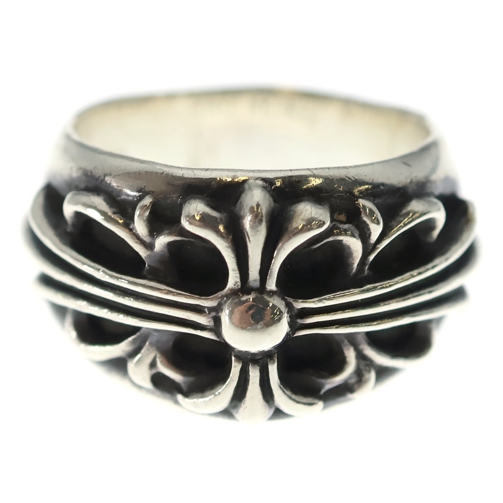 CHROME HEARTS(クロムハーツ) FLRL CRS フローラルクロス リング シルバー BCA346