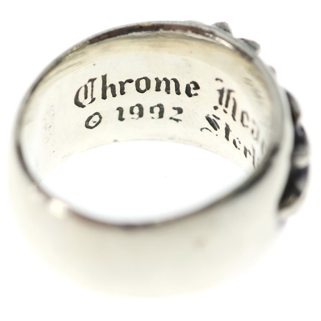 CHROME HEARTS(クロムハーツ) FLRL CRS フローラルクロス リング シルバー BCA346