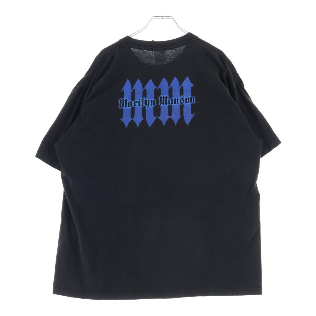 VINTAGE(ヴィンテージ) 00S MARILYN MANSON AGAINST ALL GODS AMERICAN マリリンマンソン アゲインスト オール ゴッズ アメリカン Tシャツ ブラック
