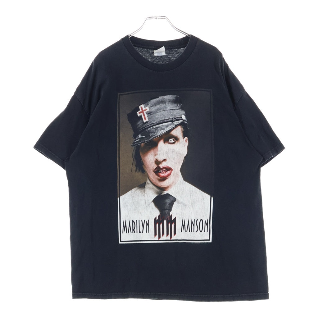 VINTAGE(ヴィンテージ) 00S MARILYN MANSON AGE OF GROTESQUE マリリンマンソン エイジ オブ グロテスク Tシャツ ブラック