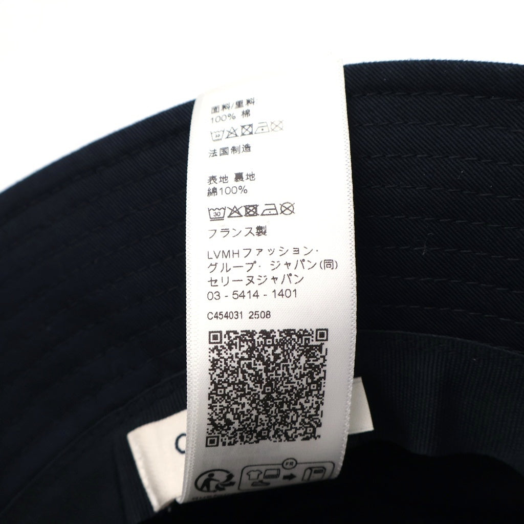 CELINE(セリーヌ) トリオンフ バケットハット コットンギャバジン ブラック 2AUE5968P.38NO