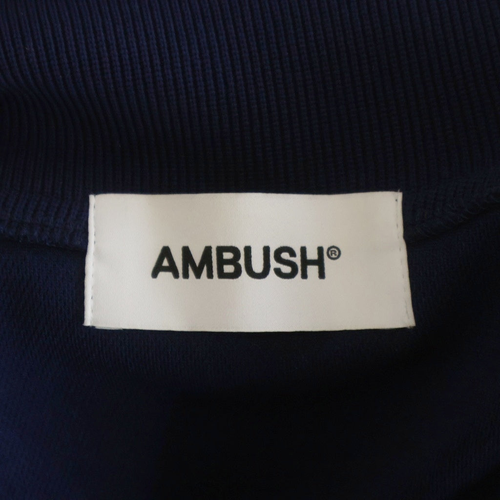 AMBUSH(アンブッシュ) Paneled Track Jacket トラックジャケット ネイビー 12115218