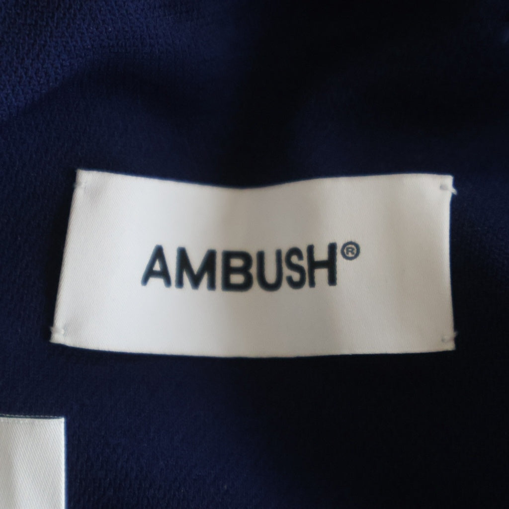 AMBUSH アンブッシュ Paneled Track Pants サイドライン トラックパンツ ネイビー 12115459 AMBUSH(アンブッシュ) Paneled Track Pants サイドライン トラック