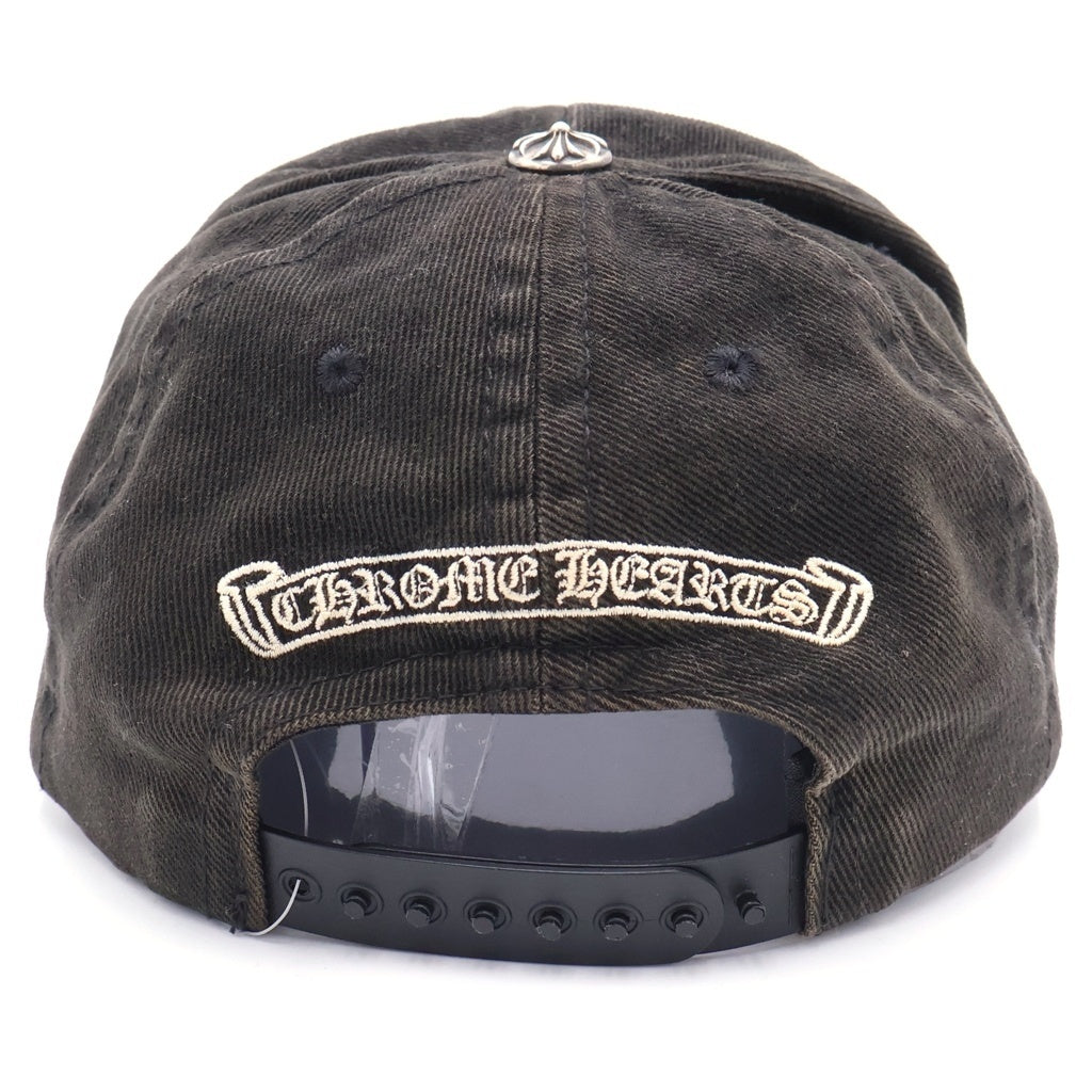 CHROME HEARTS(クロムハーツ) OLD TRUCKER CAP オールドトラッカーキャップ ヴァインダガー刺繍 帽子 ブラック