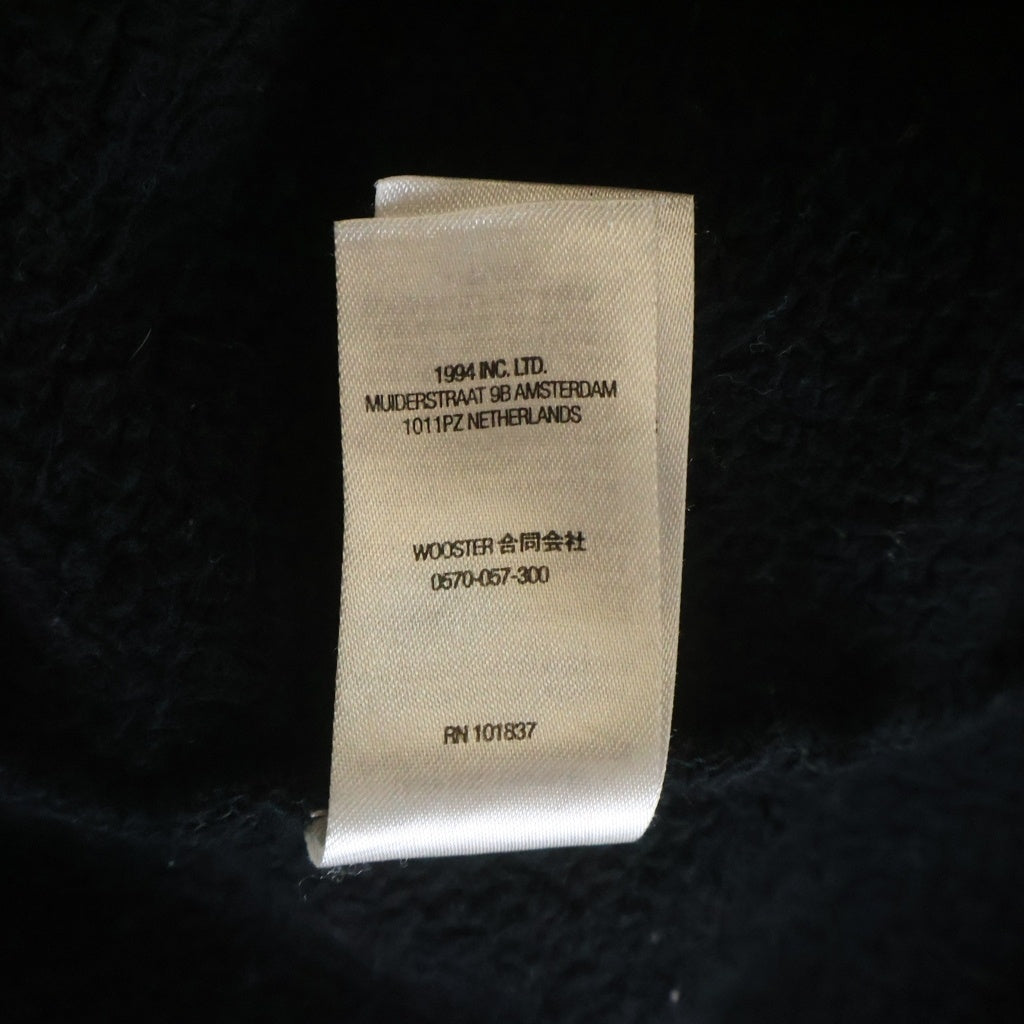 SUPREME(シュプリーム) 21AW Bleached Leopard Hooded 総柄 プルオーバーパーカー ブラック