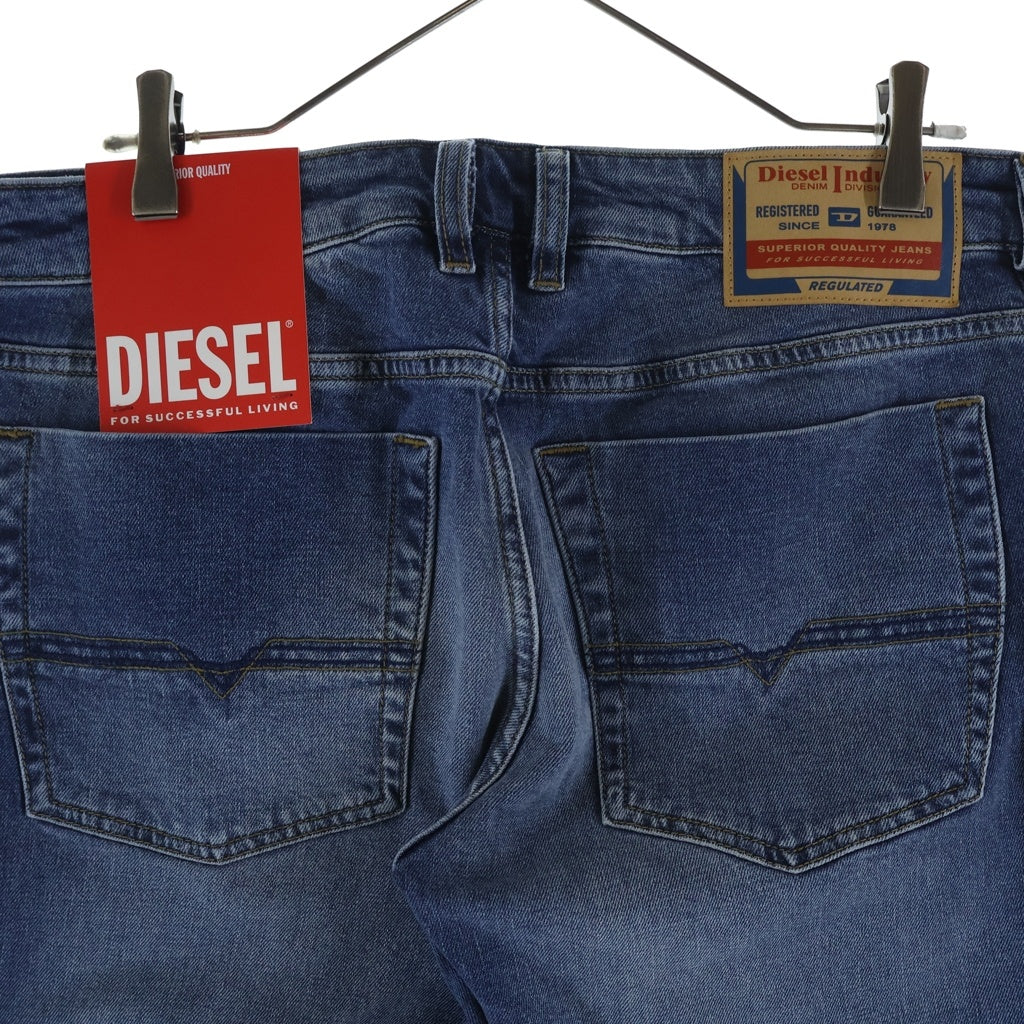 DIESEL(ディーゼル) 2007 ZATINY ウオッシュ加工 ストレート デニムパンツ ジーンズ ライトブルー A17056-0ADBI