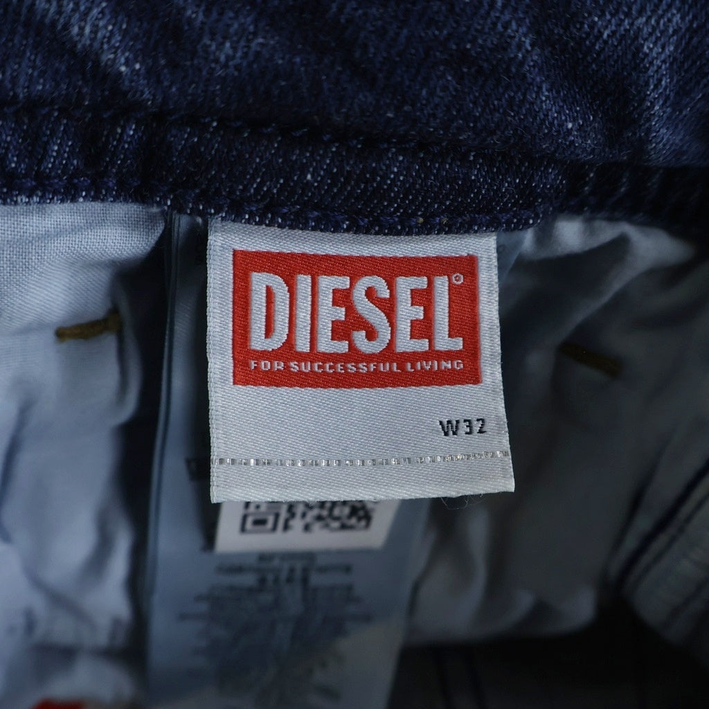 DIESEL(ディーゼル) 2007 ZATINY ウオッシュ加工 ストレート デニムパンツ ジーンズ ライトブルー A17056-0ADBI