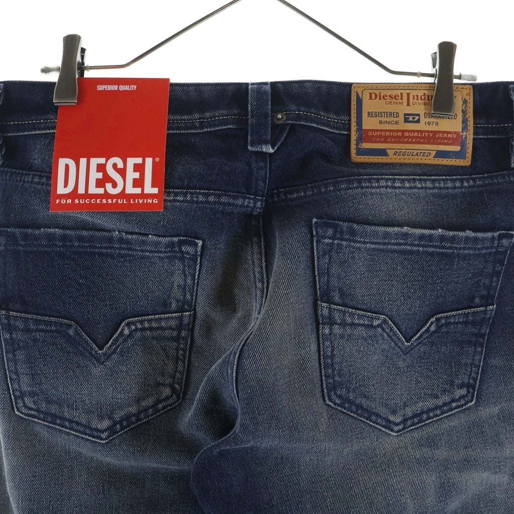 DIESEL(ディーゼル) 1985 Larkee ウオッシュ加工 ストレート デニムパンツ ジーンズ インディゴ 00C06P-09N57