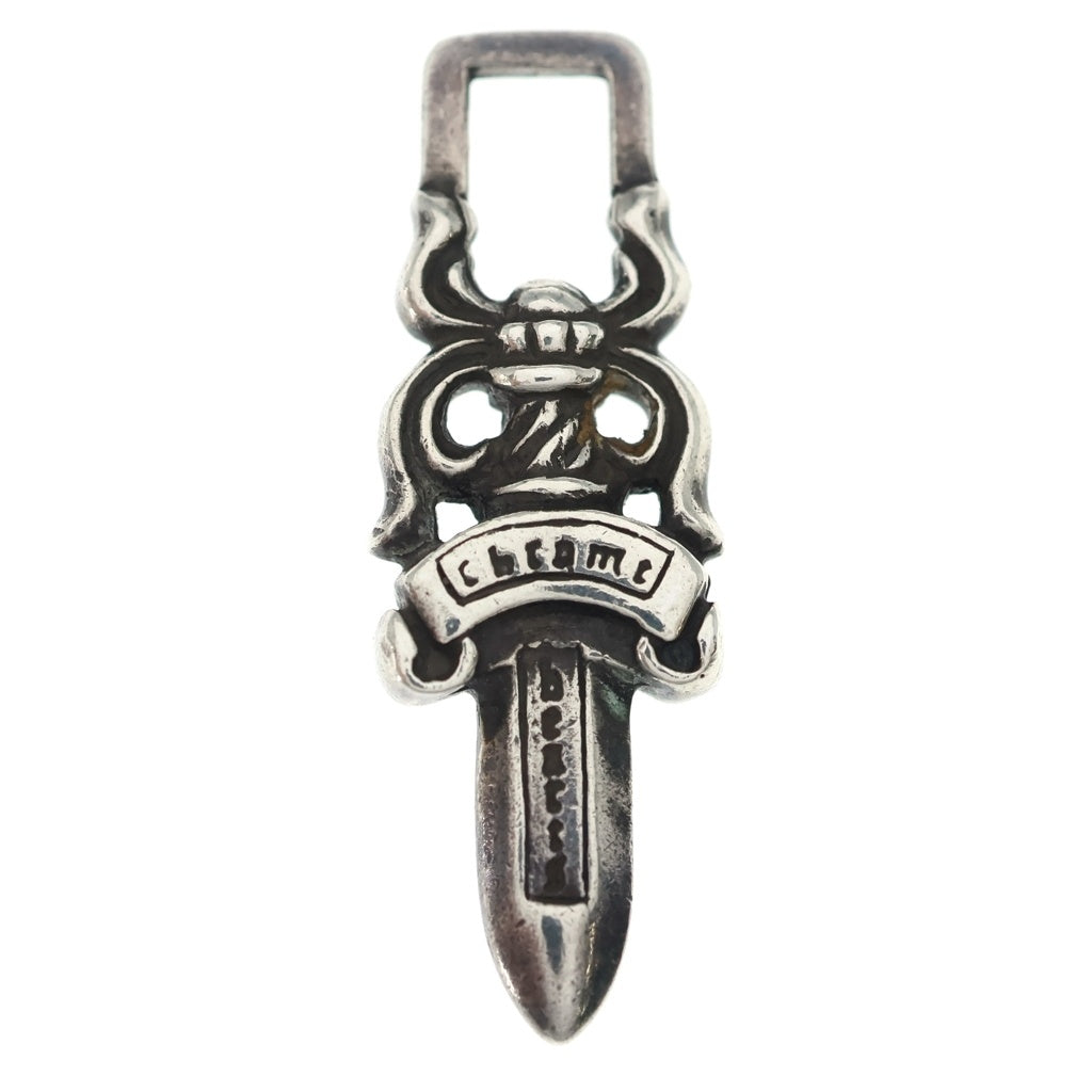 CHROME HEARTS(クロムハーツ) #5DAGGER ZIP1 #5ダガーチャーム シルバーネックレストップ