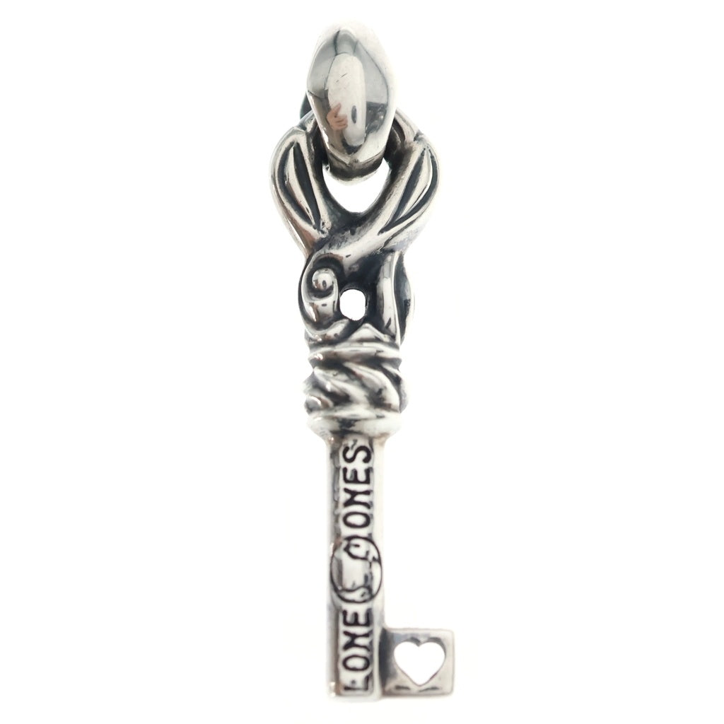 LONE ONES(ロンワンズ) CRANE KEY PENDANT XS クレーン キー ペンダントトップ ネックレストップ シルバー MFP-0067