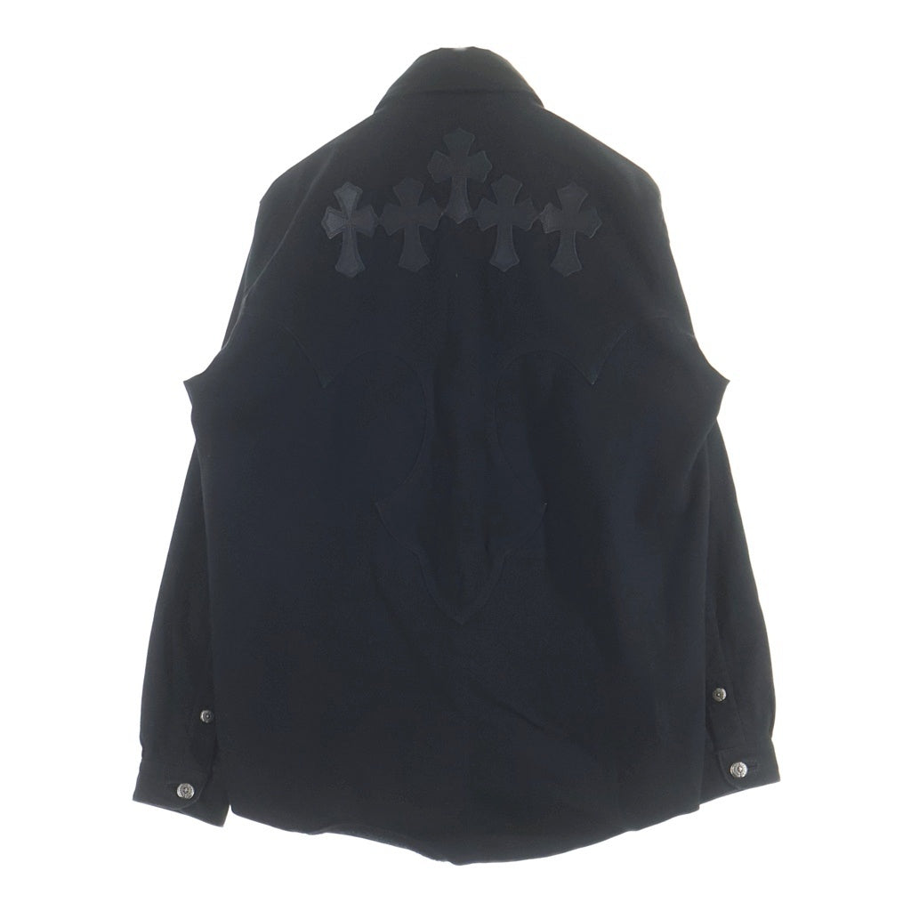 CHROME HEARTS クロムハーツオールド CHフレア CHROME HEARTS(クロムハーツ) OLD CROSS PATCH FLARE DENIM JKT