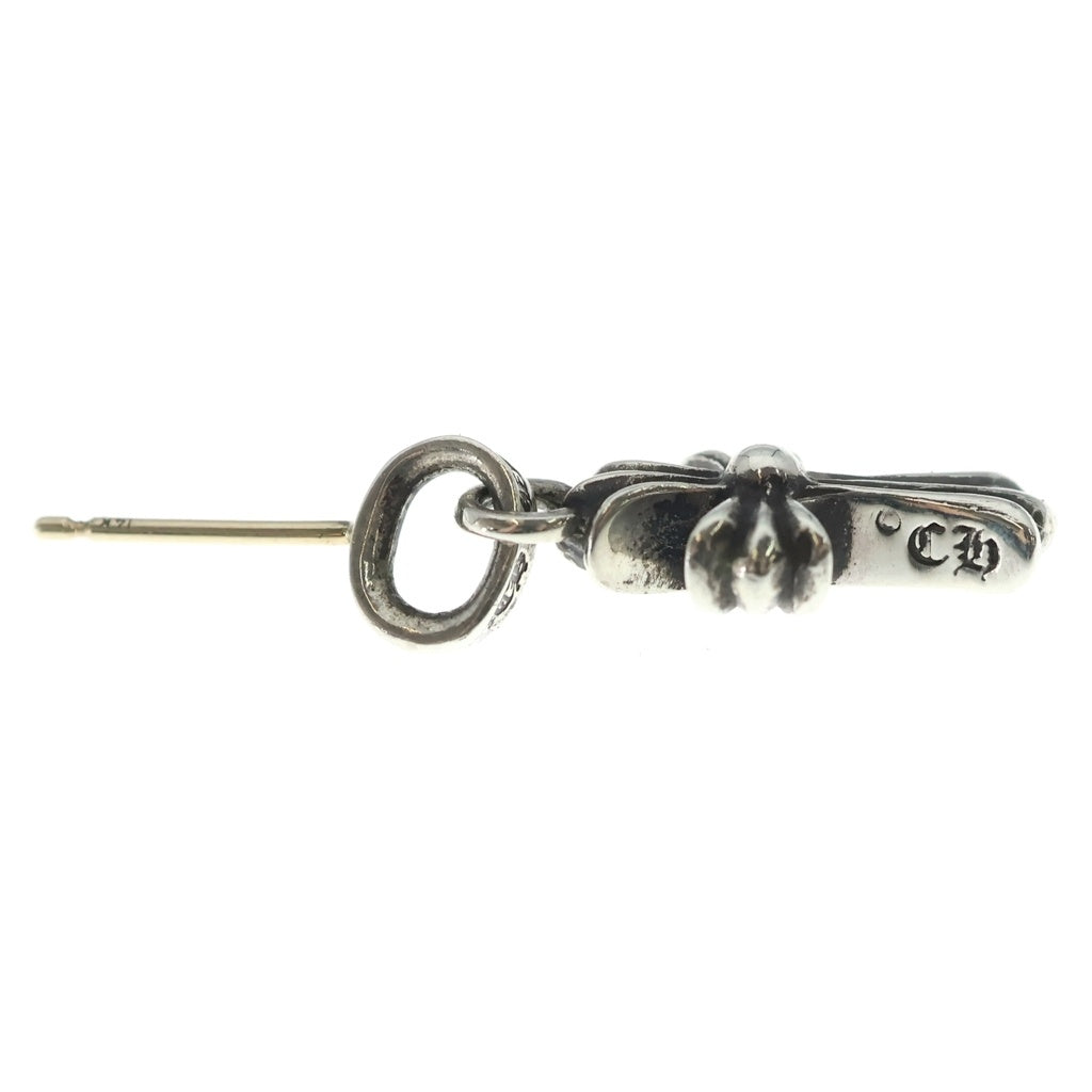 CHROME HEARTS(クロムハーツ) BBY F PPRCHN ベイビーファットクロス ドロップピアス シルバー BCA090