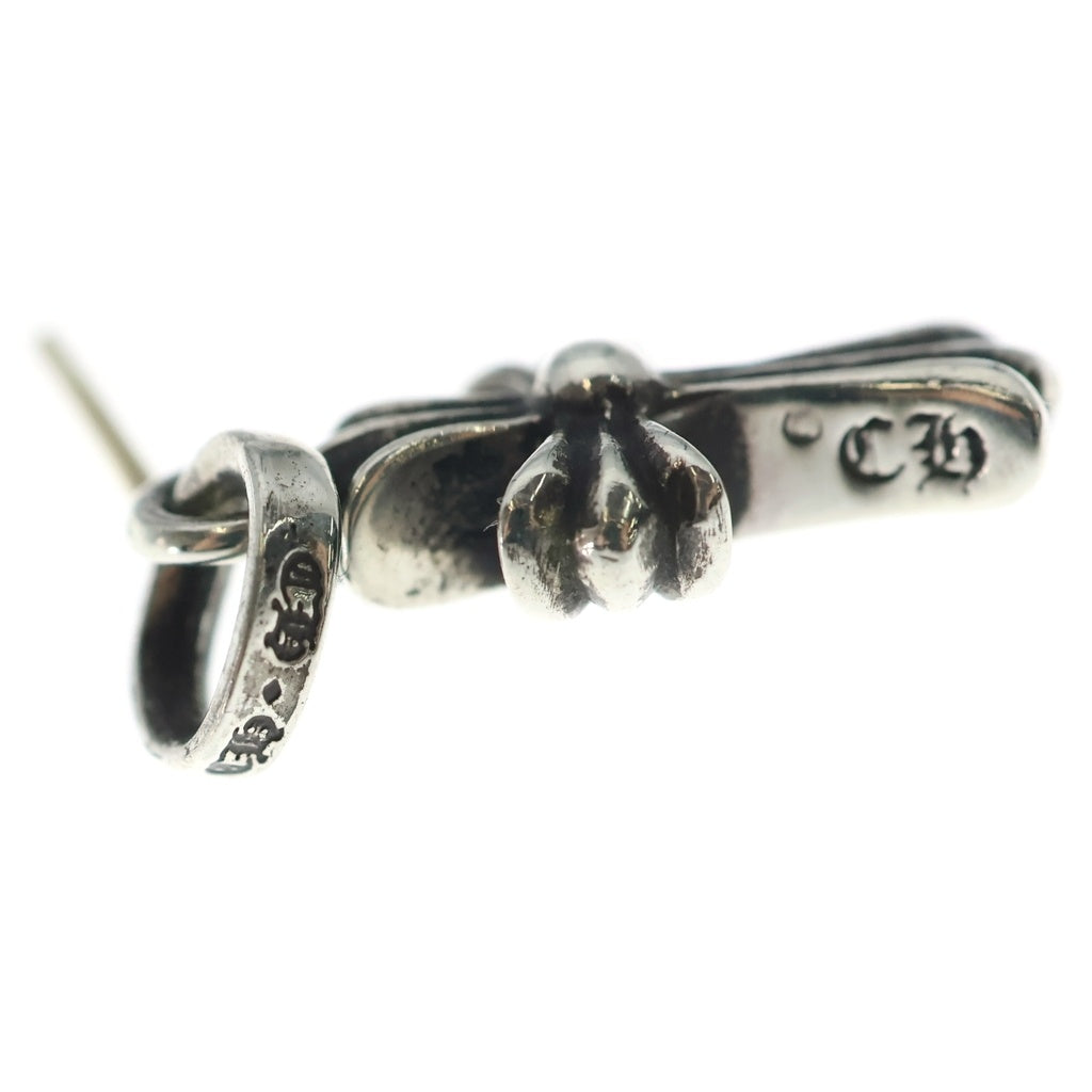 CHROME HEARTS(クロムハーツ) BBY F PPRCHN ベイビーファットクロス ドロップピアス シルバー BCA090