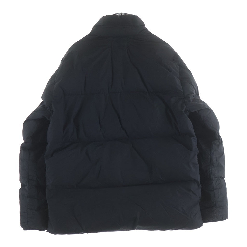 STONE ISLAND(ストーンアイランド) 22AW GARMENT DYED DOWN JACKET 771540123 ロゴパッチダウンジャケット ブラック