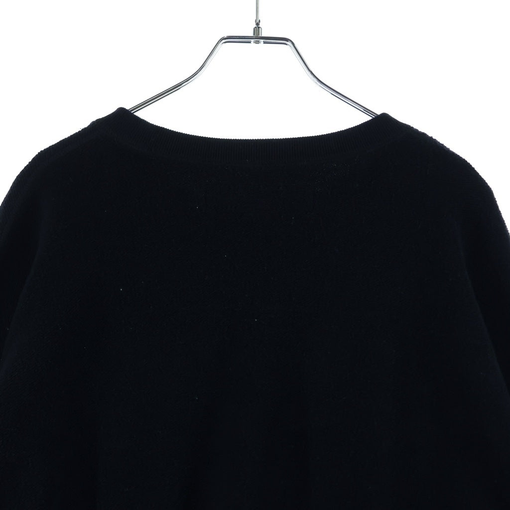 NEIGHBORHOOD(ネイバーフッド) 25AW REVERSIBLE SWEAT SHIRT 252UWNH-CSM07 リバーシブルスウェットシャツ パイル地トレーナー ブラック