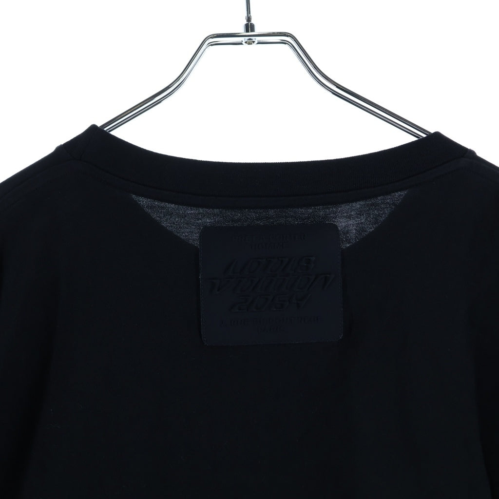 LOUIS VUITTON(ルイヴィトン) 20SS LV Plain Printed T-Shirt RM201G NPG HIY38W LVプレーンプリント半袖Tシャツ ブラック