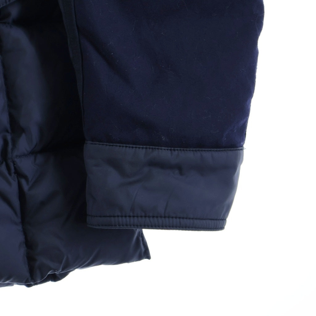 MONCLER(モンクレール) JACOB GIUBBOTTO D20914139585 53227 ロゴワッペン 切り替えダウンジャケット ネイビー