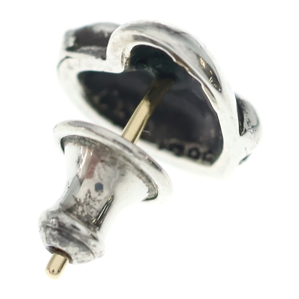 CHROME HEARTS(クロムハーツ) )STUD HEART ハート スタッドピアス シルバー BCA112